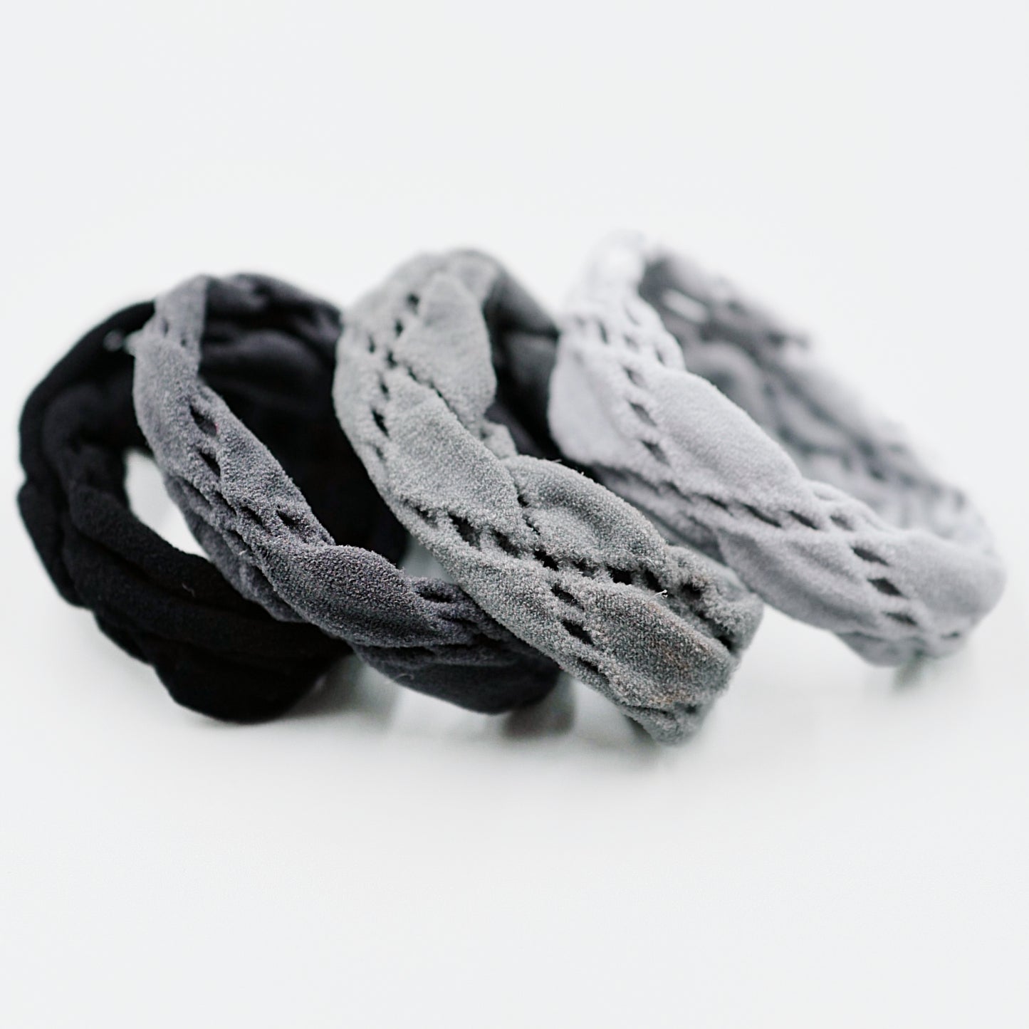 Fitness Untangled Lace Hair Tie 8pc